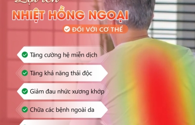 NHIỆT HỒNG NGOẠI CÓ LỢI ÍCH GÌ CHO CƠ THỂ❓