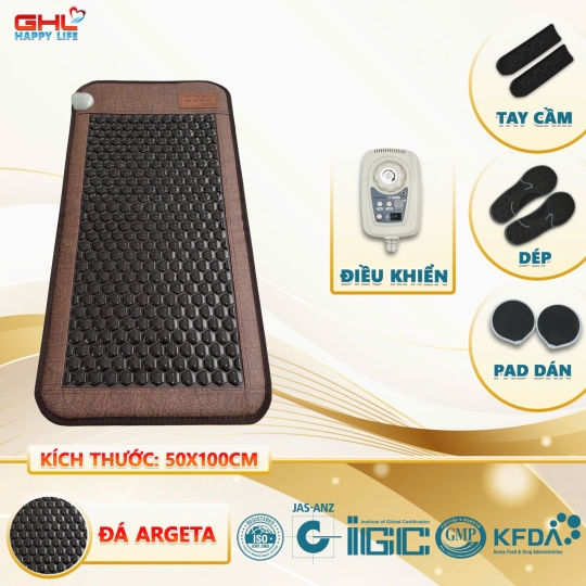 THẢM ĐÁ NÓNG KÍCH THƯỚC 50X100CM