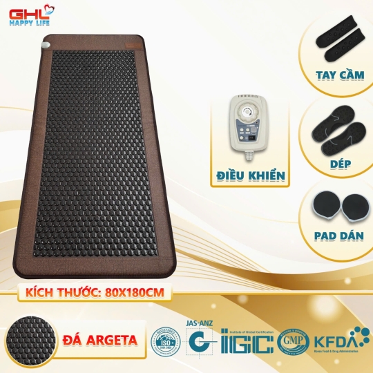 NỆM ĐÁ NÓNG KÍCH THƯỚC 80X180CM