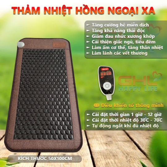 THẢM ĐÁ NÓNG KÍCH THƯỚC 50X100CM