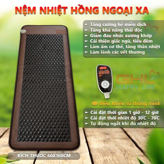 NỆM ĐÁ NÓNG KÍCH THƯỚC 60X160CM