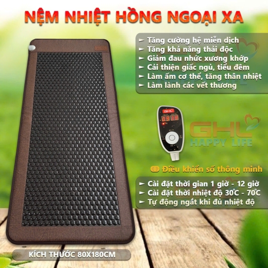 NỆM ĐÁ NÓNG KÍCH THƯỚC 80X180CM