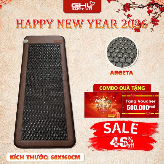 NỆM ĐÁ NÓNG KÍCH THƯỚC 60X160CM